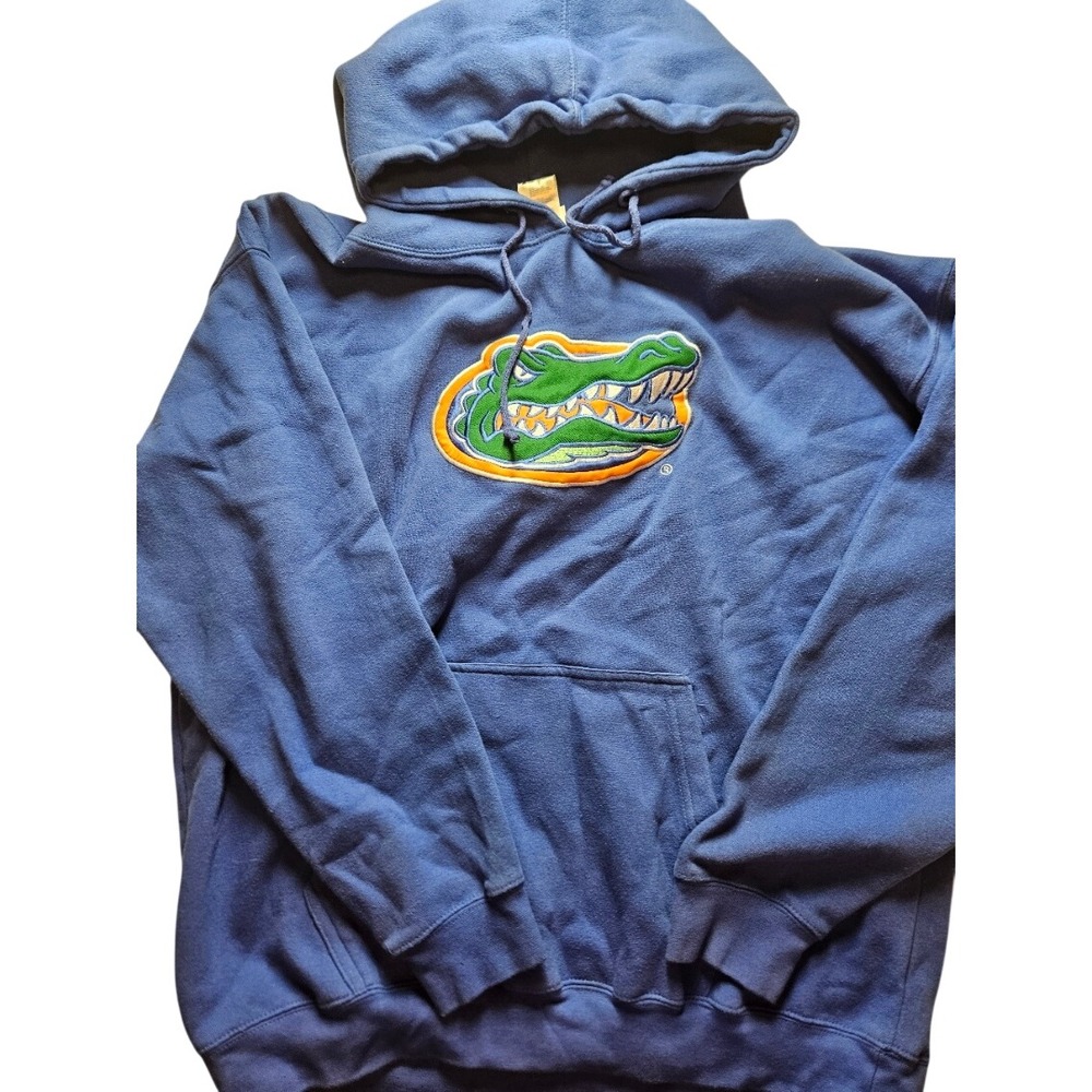 Viatran Florida Gators Hoodie Mens 2X Blue HeavyWeight Embroidered Pullover